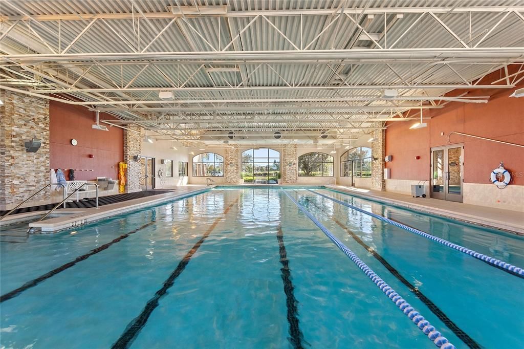 Interior, Pool, Stone Walls