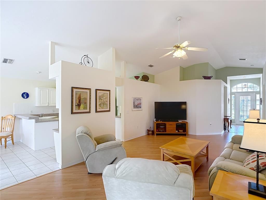 Interior, Kitchen, Living room, Wood Texture Flooring