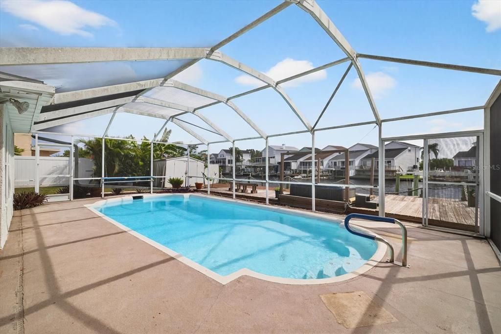 Glass Ceilings, Interior, Pool, Sun Room