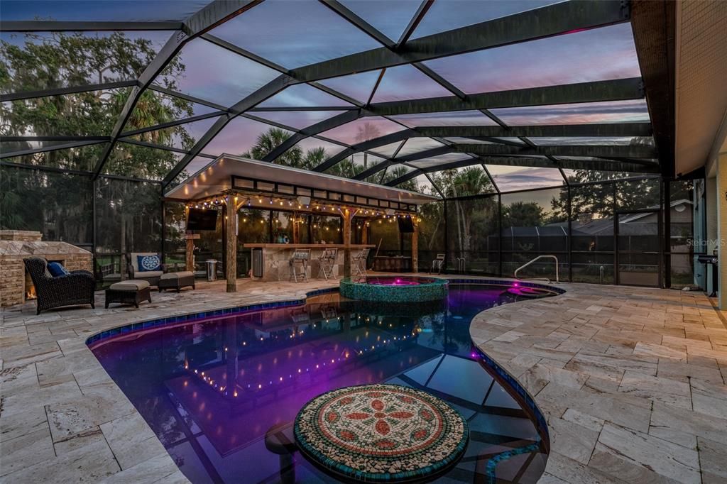 Glass Ceilings, Interior, Pool, Sun Room