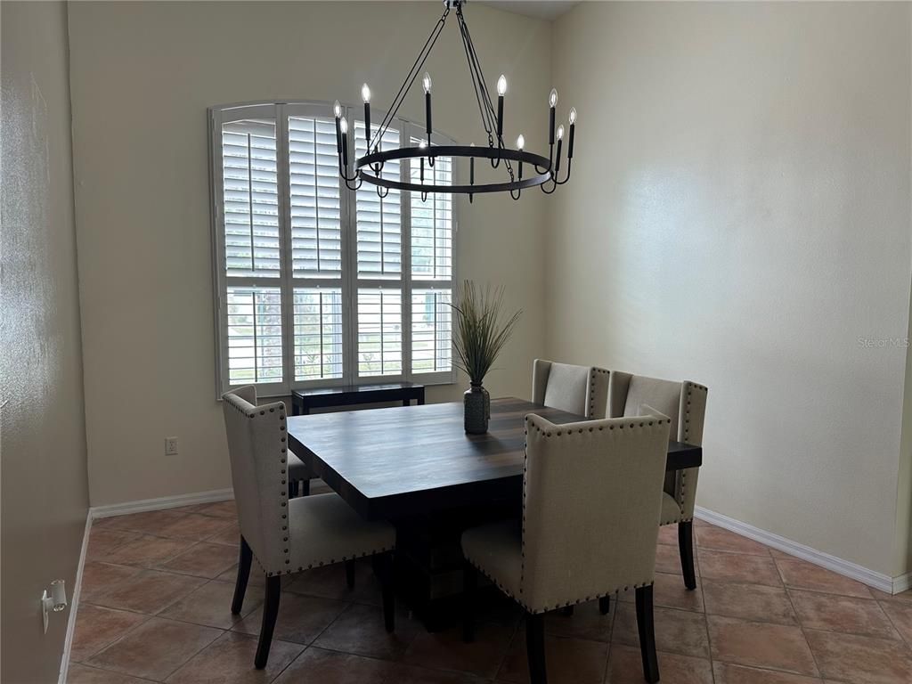 Chandelier, Dining room, Interior