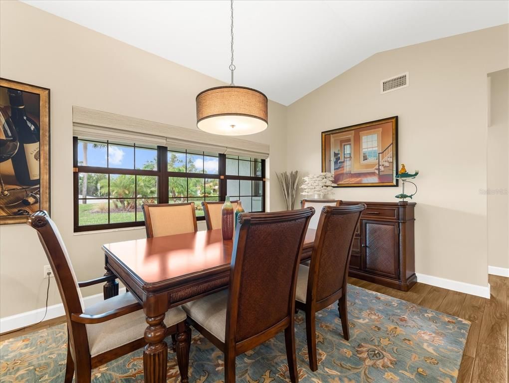 Dining room, Interior, Wood Texture Flooring