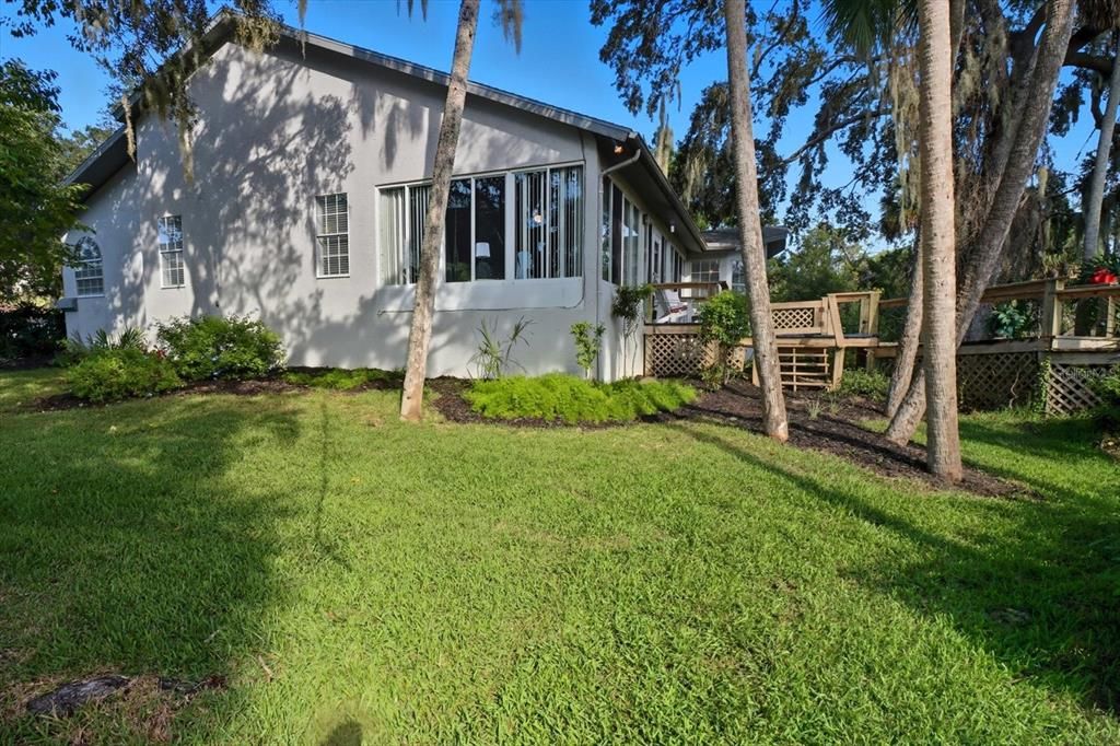 Backyard, Exterior