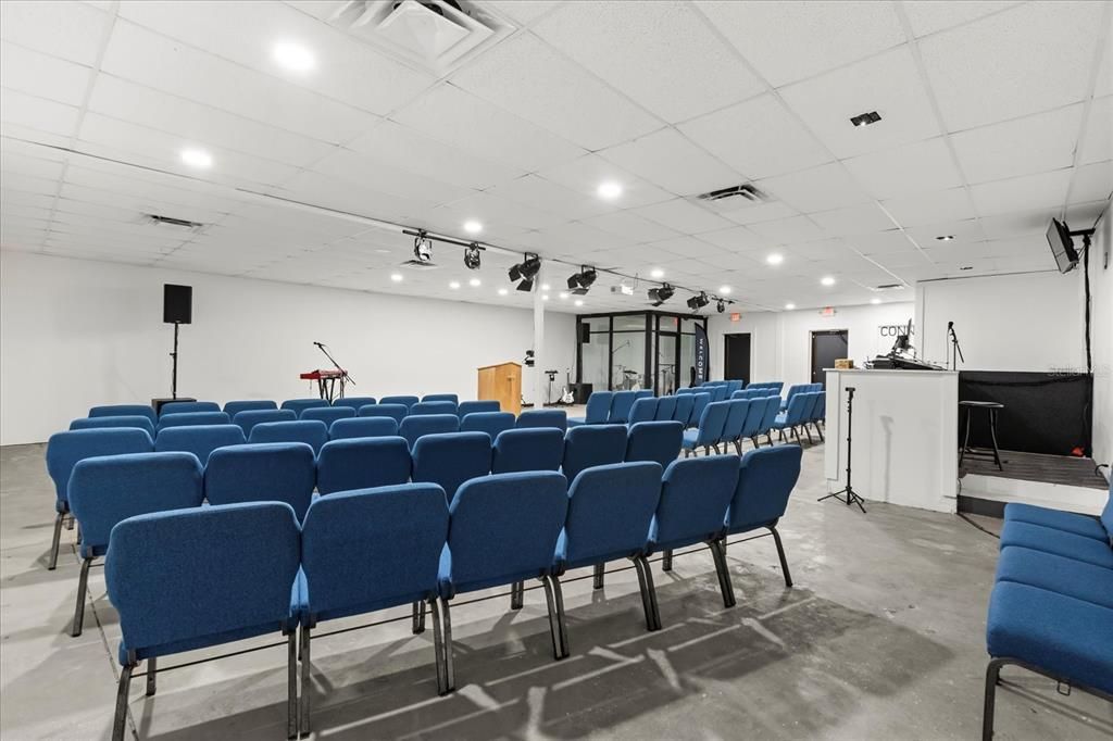 Home Theatre Room, Interior, Recessed Lighting, Theatre Room