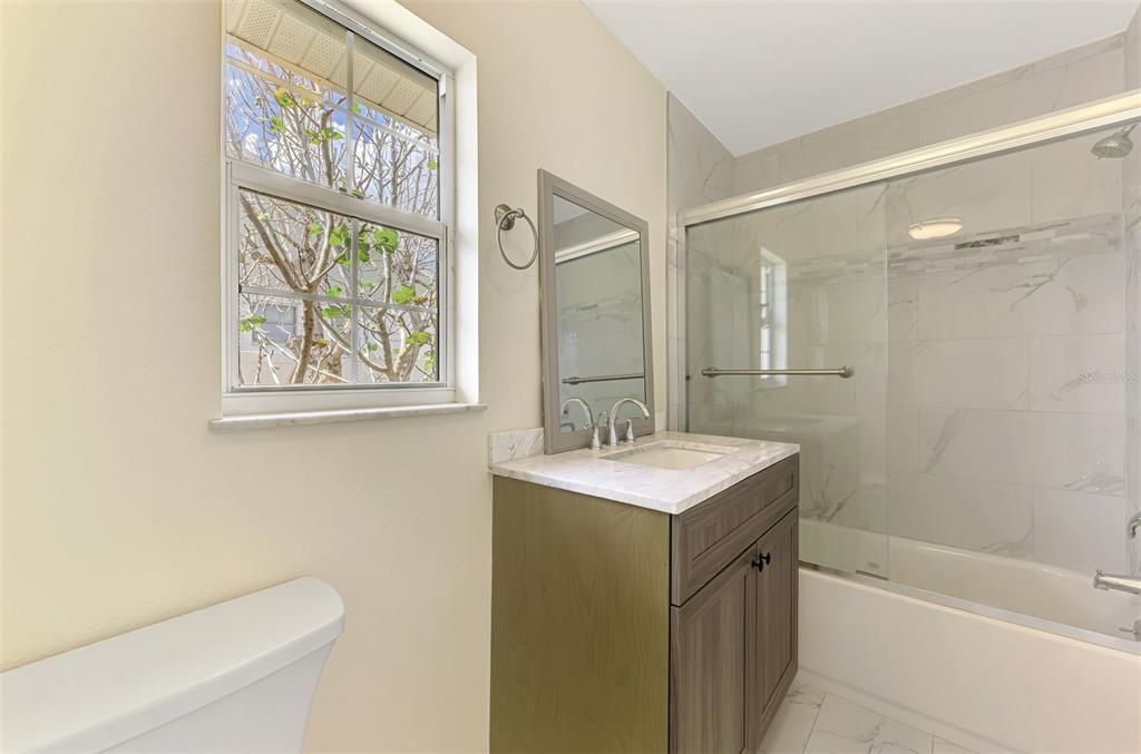 Bathroom, Glass Shower, Interior, Marble, Marble Walls