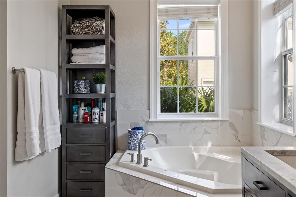 Bathroom, Interior, Marble Walls