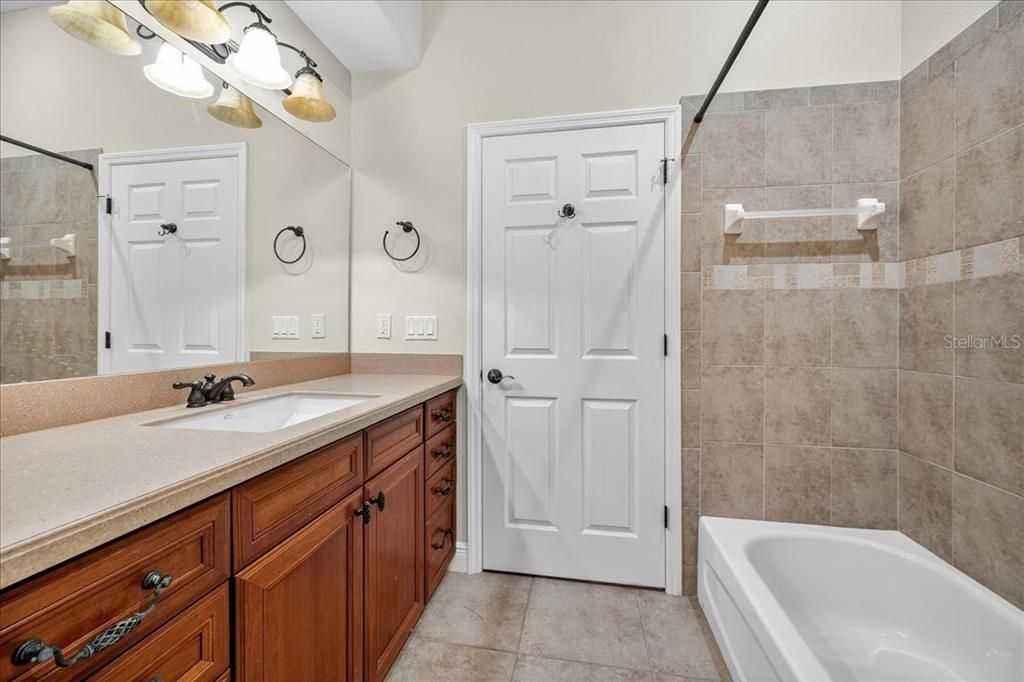 Bathroom, Dual Sink Vanities, Glass Shower, Interior