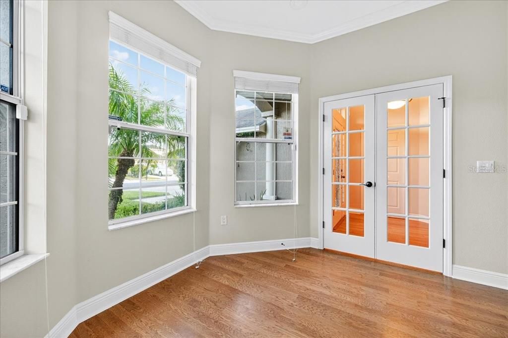 Empty room, Interior, Wood Texture Flooring
