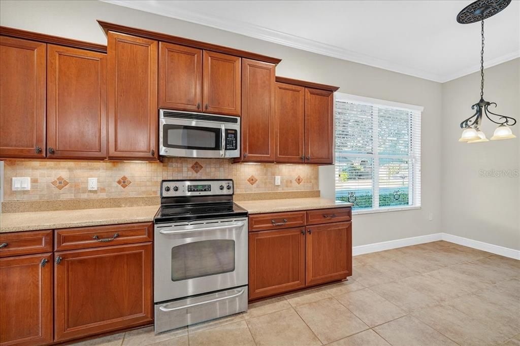 Interior, Kitchen, Pendant Lights, Stainless Steel Appliances