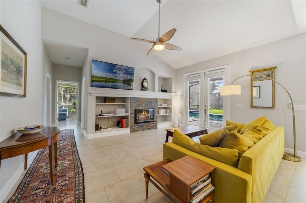 Fireplace, Interior, Living room