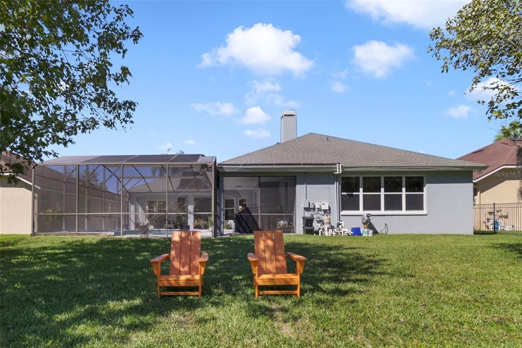 Backyard, Exterior
