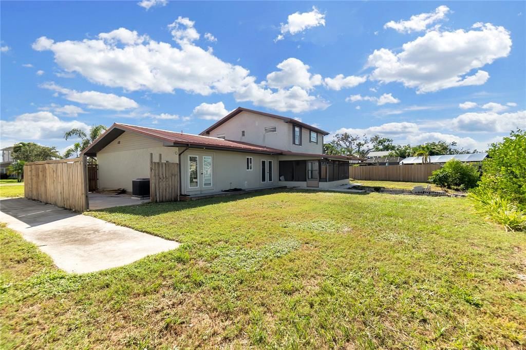Backyard, Exterior