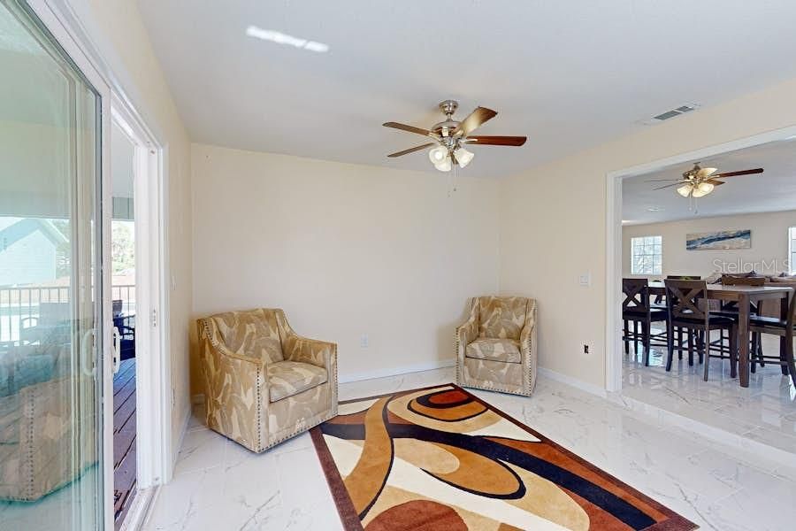 Dining room, Interior, Marble