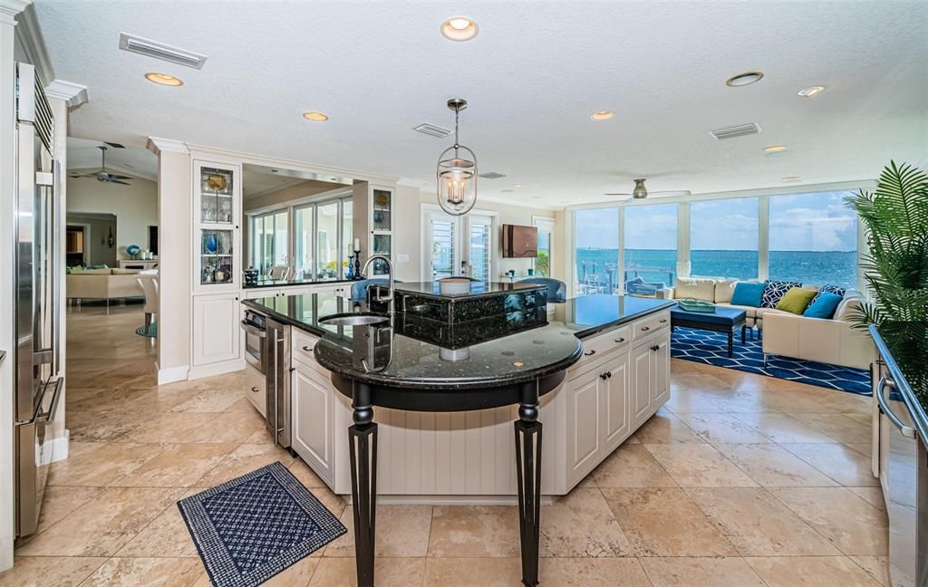 Interior, Kitchen, Pendant Lights, Recessed Lighting, Water