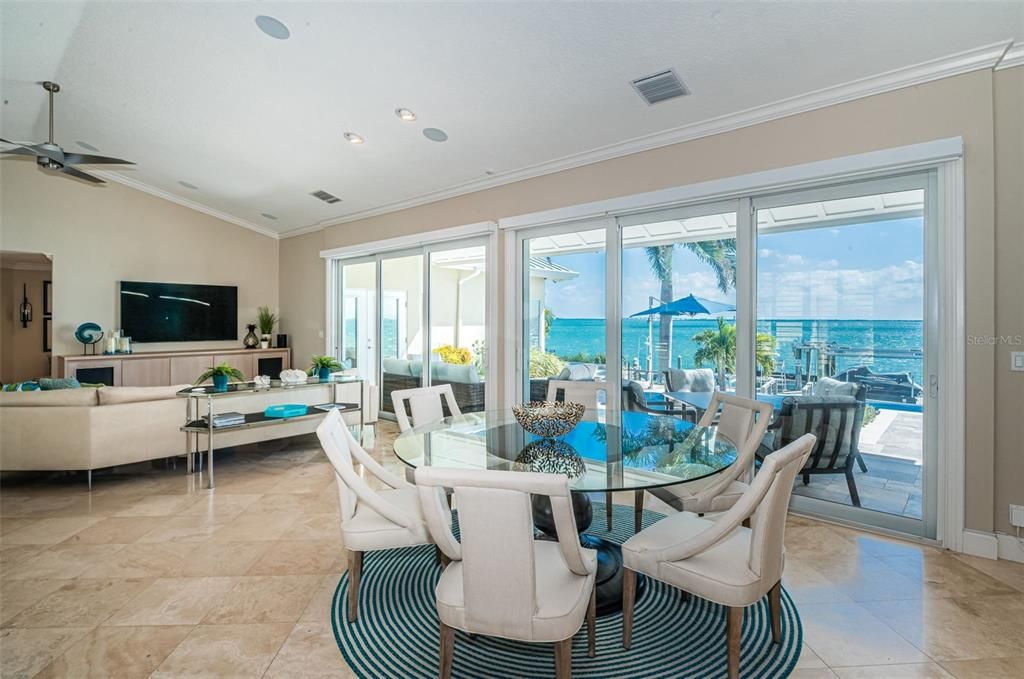 Dining room, Interior, Living room, Recessed Lighting, Water