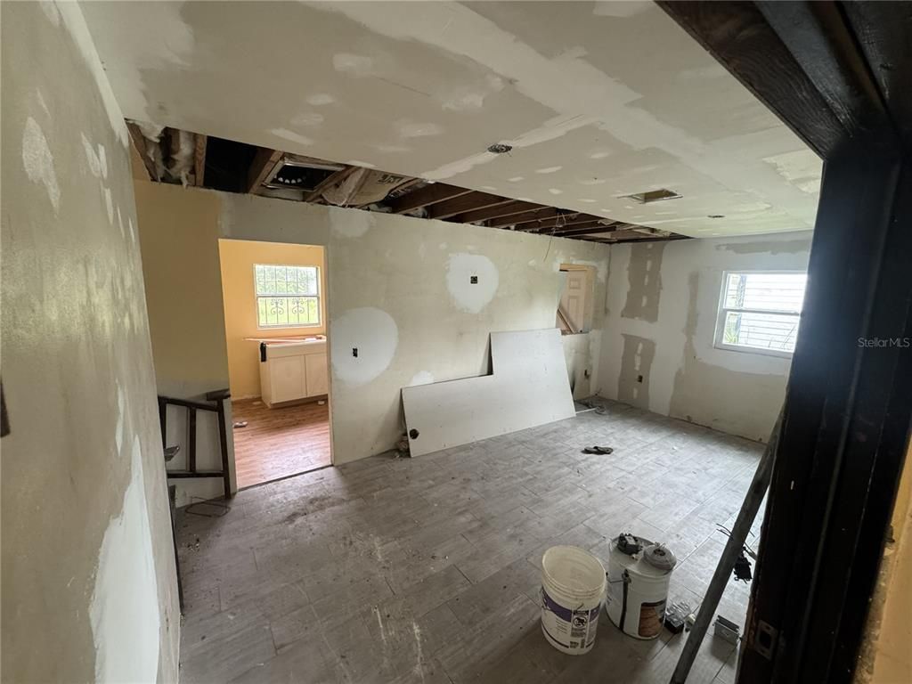 Empty room, Interior, Wood Texture Flooring