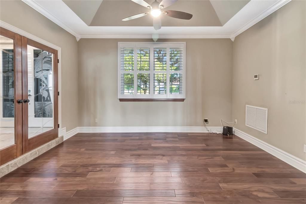 Empty room, Interior, Wood Texture Flooring