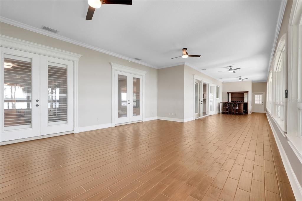 Empty room, Interior, Wood Texture Flooring