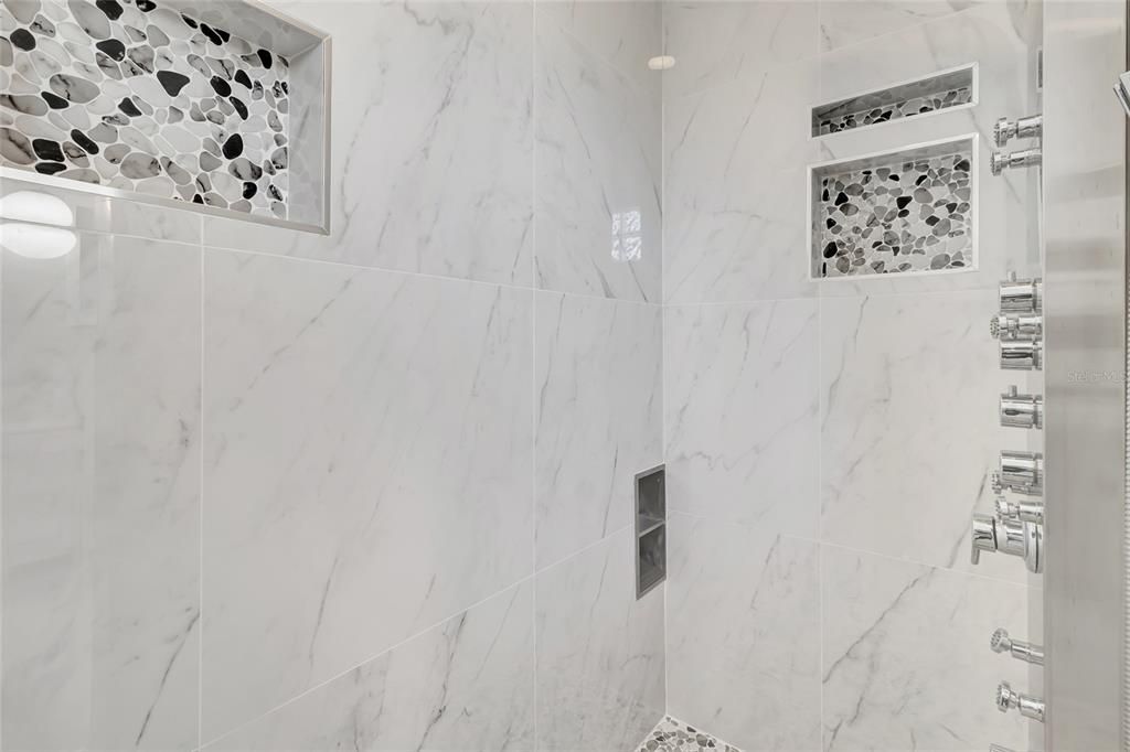 Bathroom, Interior, Marble Walls