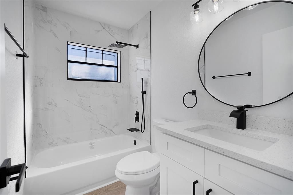 Bathroom, Interior, Marble Walls