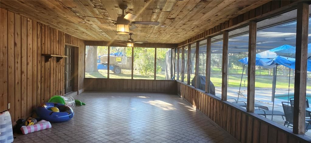 Interior, Sun Room, Wooden Ceilings, Wooden Walls