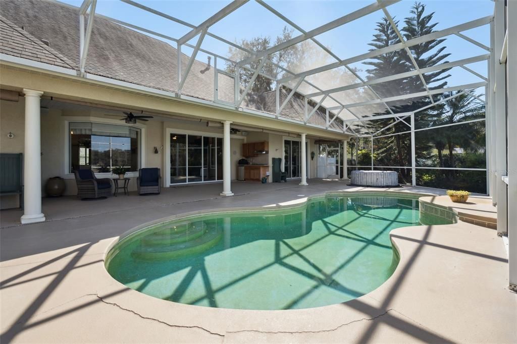 Glass Ceilings, Interior, Pool, Sun Room