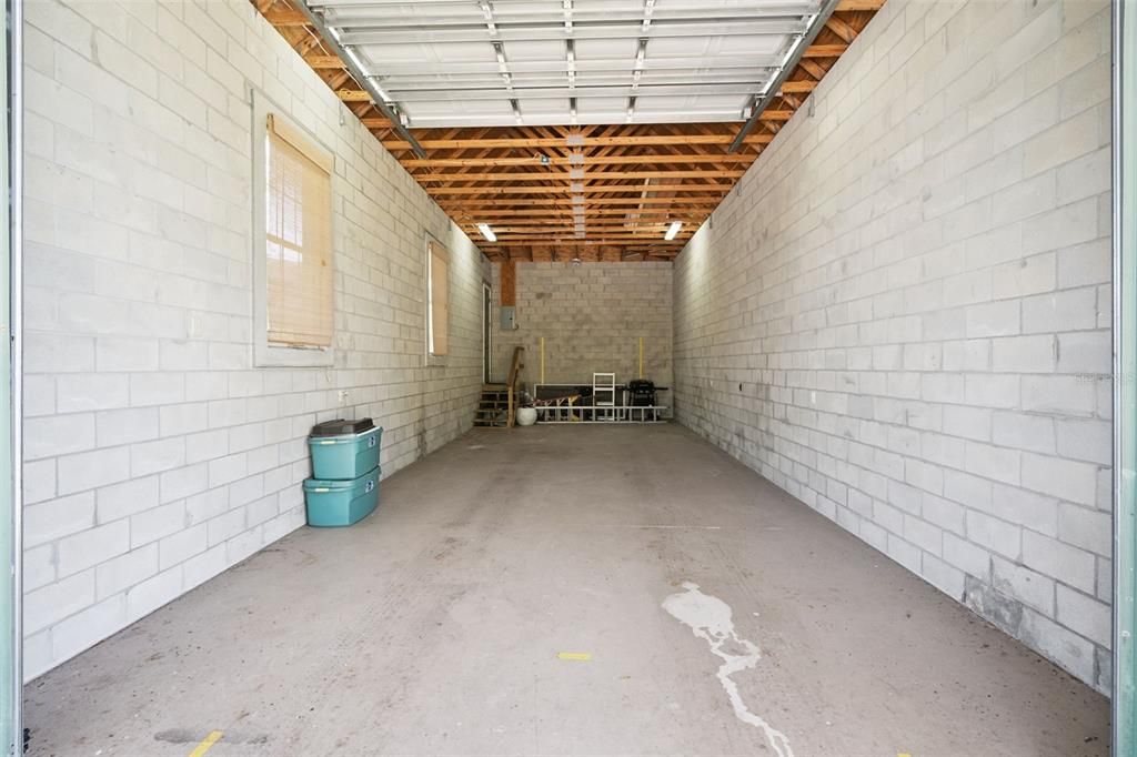 Interior, Stone Walls, Wooden Beams