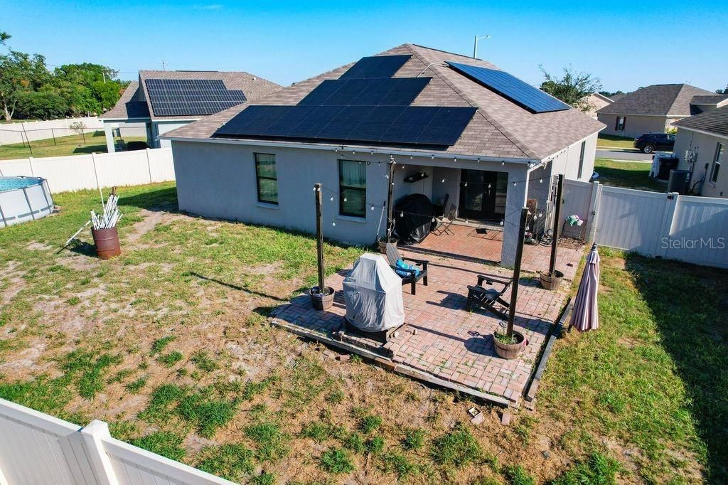 Backyard, Exterior, Solar Panels