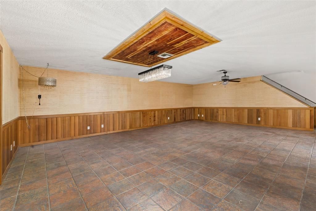 Chandelier, Empty room, Interior