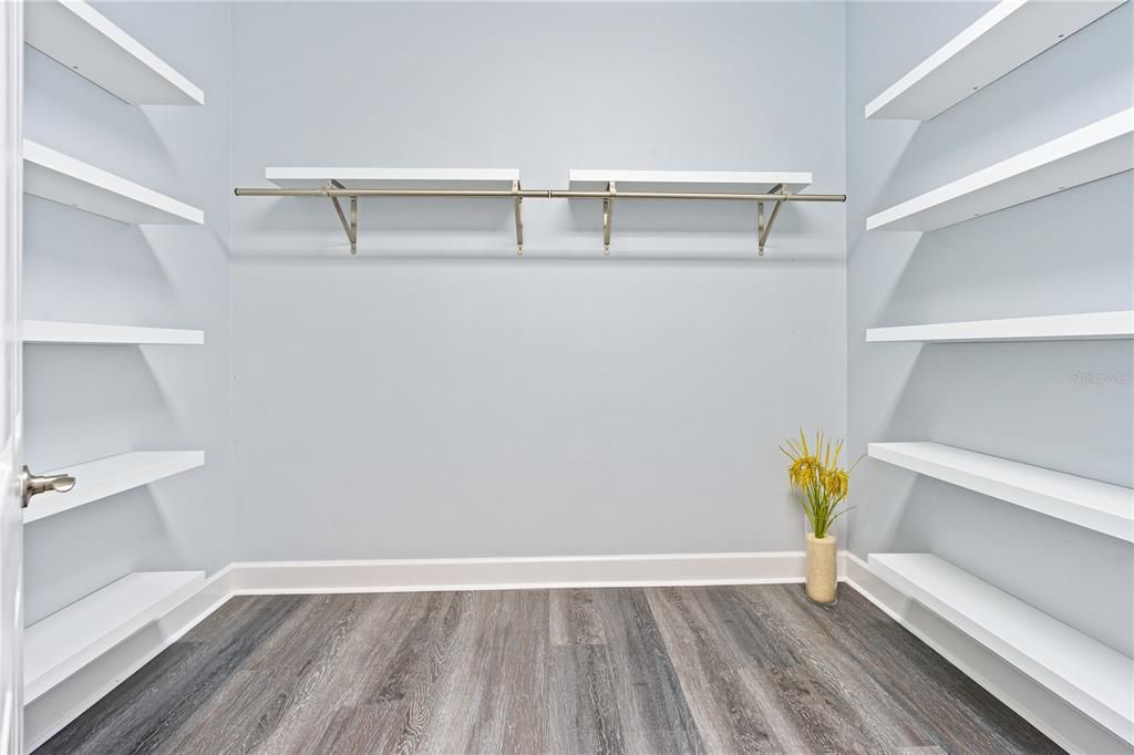 Interior, Walk-in Closets, Wood Texture Flooring