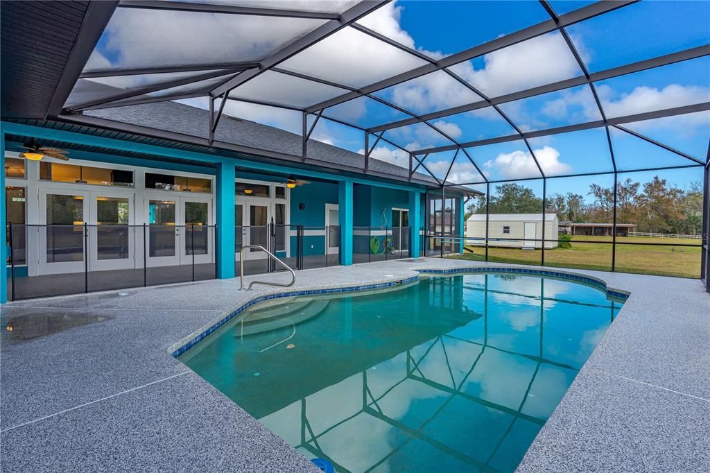 Glass Ceilings, Interior, Pool, Sun Room