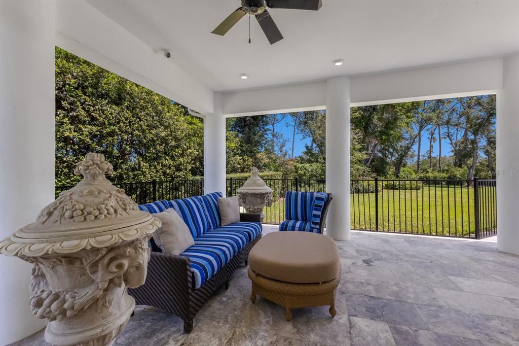 Exterior, Fireplace, Recessed Lighting