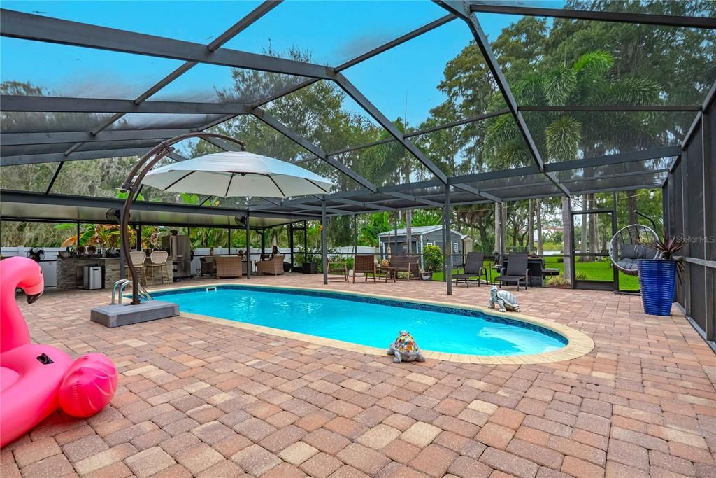 Glass Ceilings, Interior, Pool, Sun Room