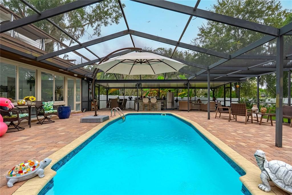 Glass Ceilings, Interior, Pool, Sun Room