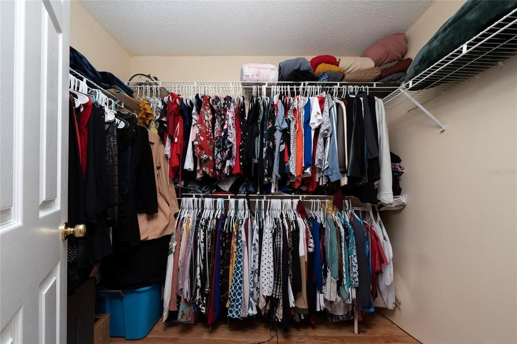 Interior, Walk-in Closets, Wood Texture Flooring