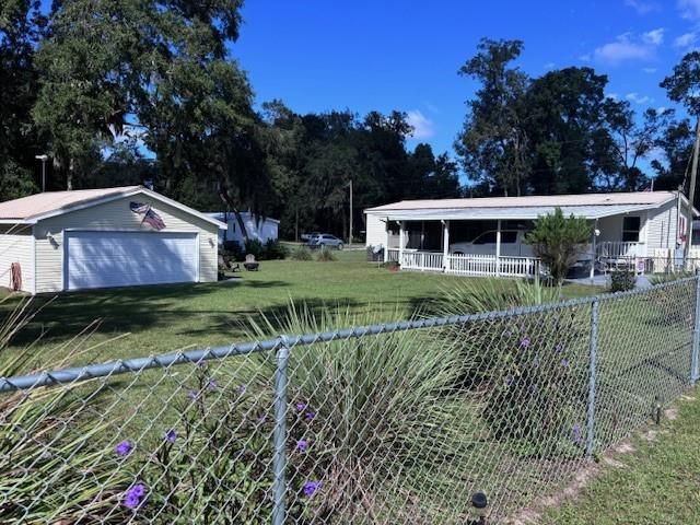 Backyard, Detached Garage, Exterior
