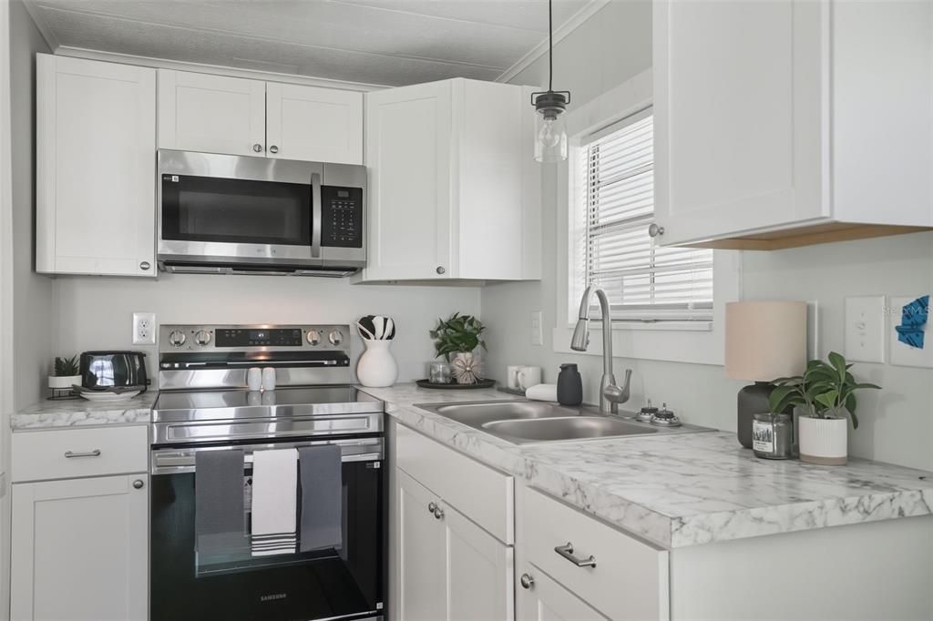 Interior, Kitchen, Stainless Steel Appliances