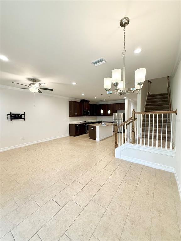 Chandelier, Interior, Kitchen, Pendant Lights, Recessed Lighting