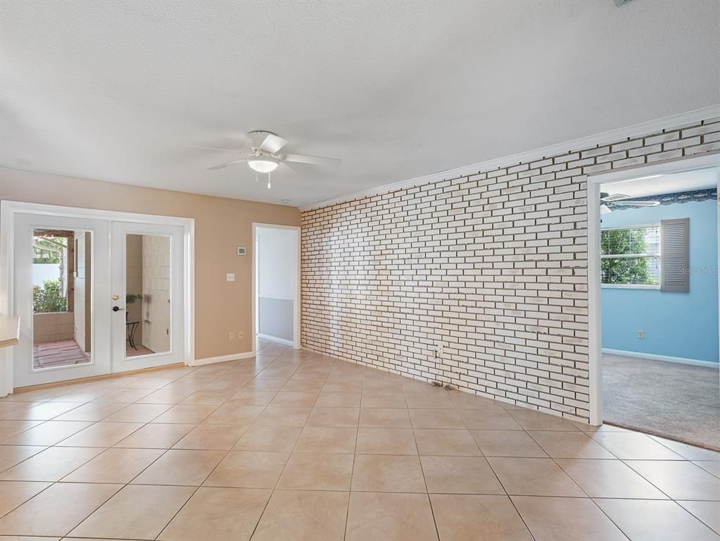 Empty room, Interior, Stone Walls