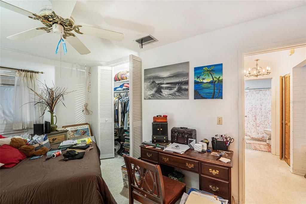 Chandelier, Home Office, Interior