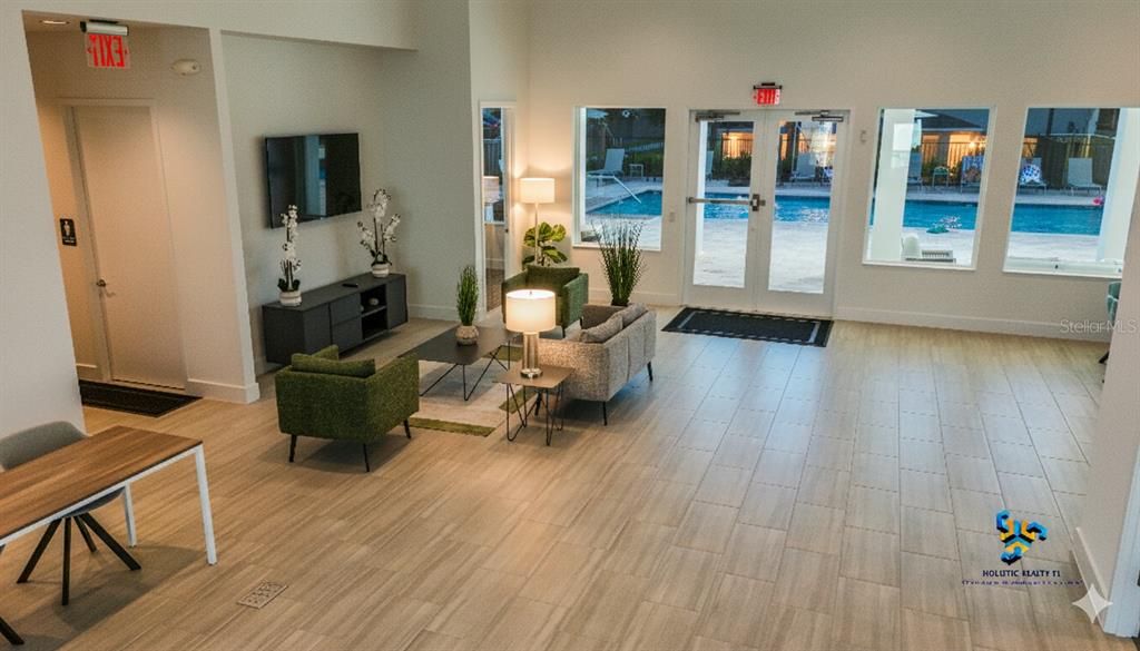 Interior, Living room, Water, Wood Texture Flooring