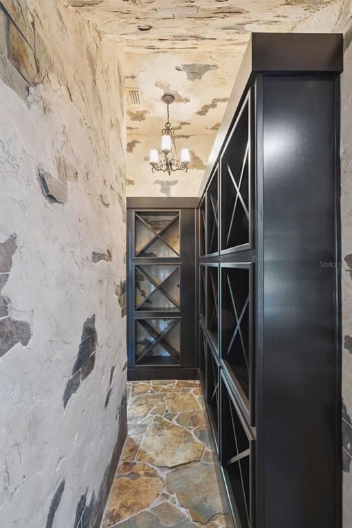 Chandelier, Interior