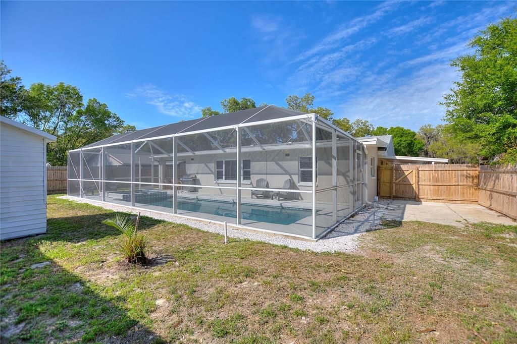 Backyard, Exterior