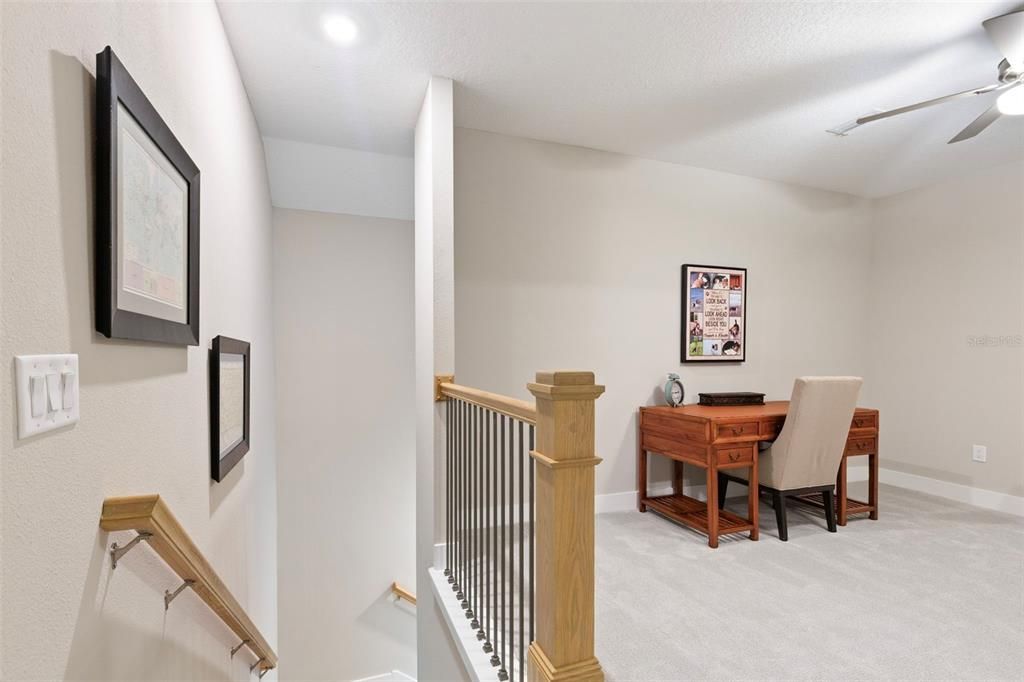 Home Office, Interior, Recessed Lighting