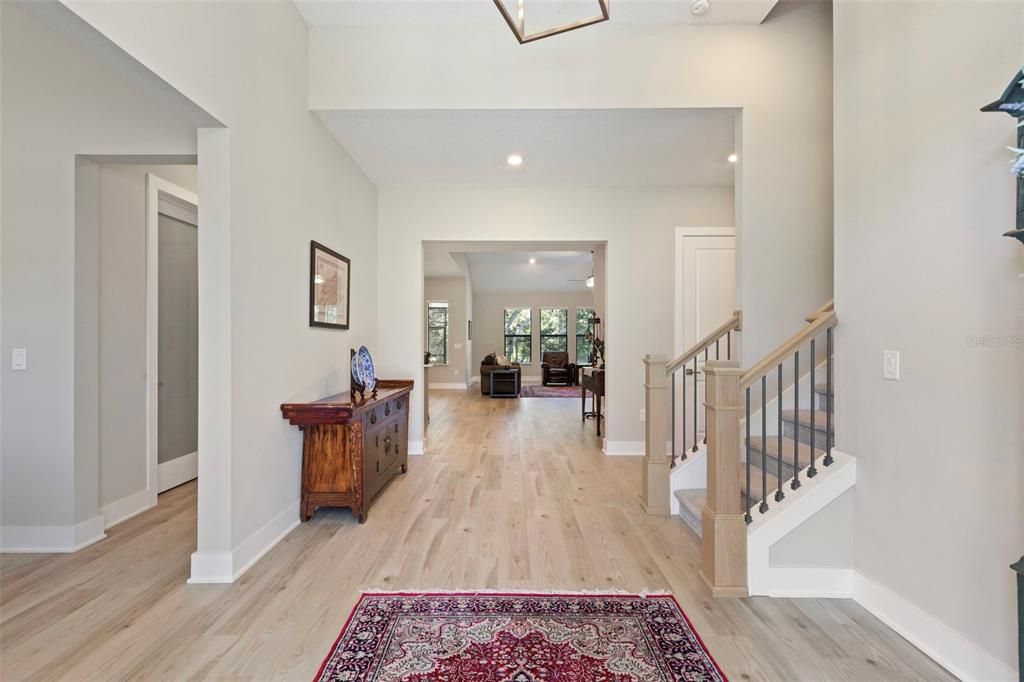 Interior, Recessed Lighting, Wood Texture Flooring