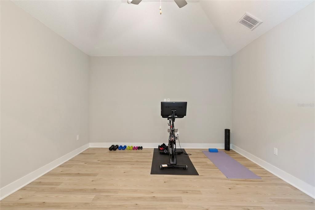 Fitness Equipment, Interior, Wood Texture Flooring