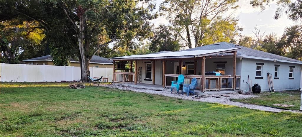 Backyard, Exterior, Hot Tub