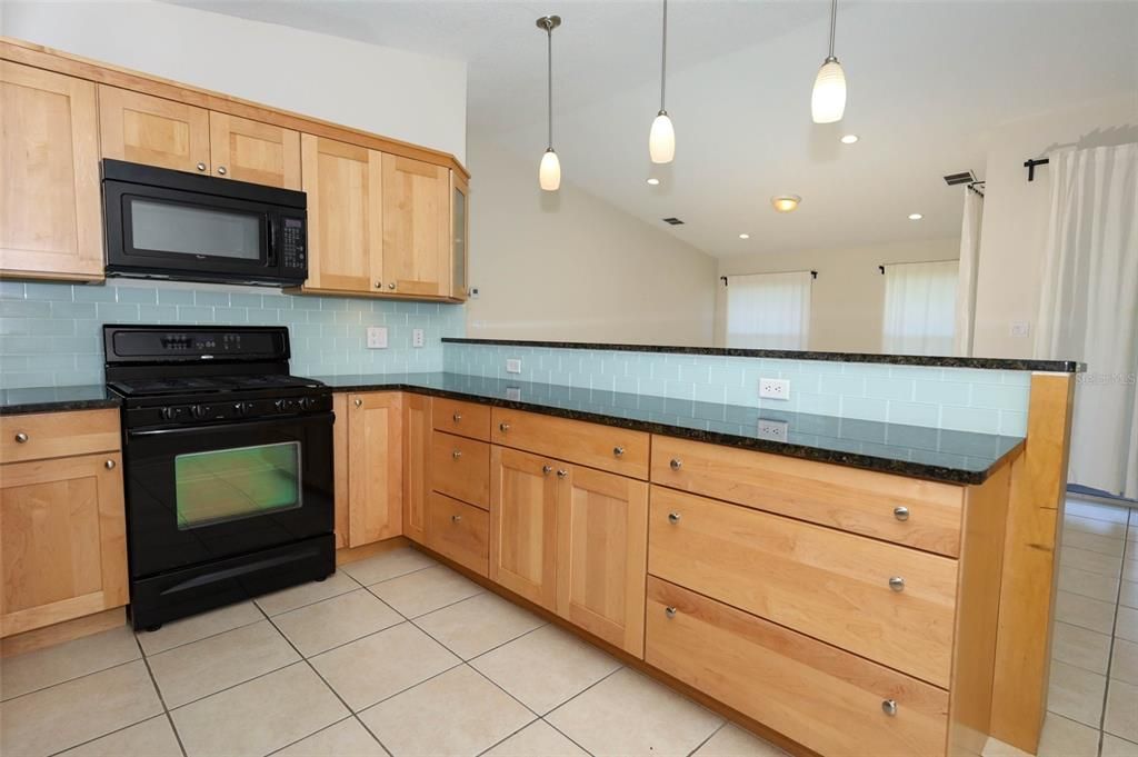 Interior, Kitchen, Pendant Lights, Recessed Lighting