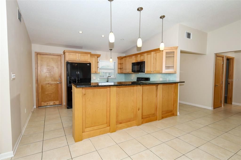 Interior, Kitchen, Pendant Lights, Recessed Lighting