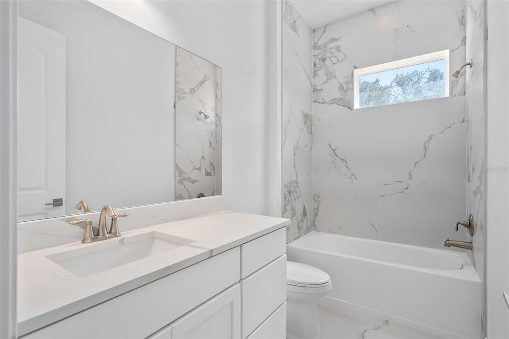 Bathroom, Interior, Marble Walls